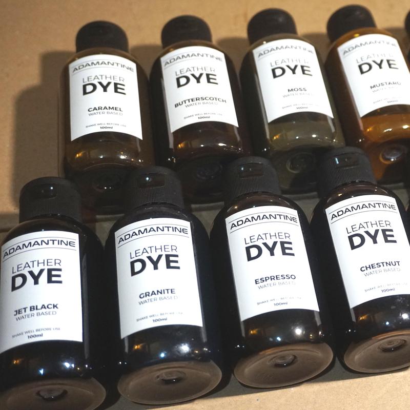 Adamantine Leather Dye , Pewarna Kulit , Cat Kulit , Water Based , Waterstain 4