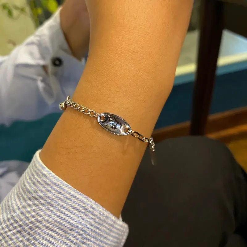 GE-Semicolon Butterfly | Gelang tangan wanita stainless steel anti karat Bracelets Aksesoris 4