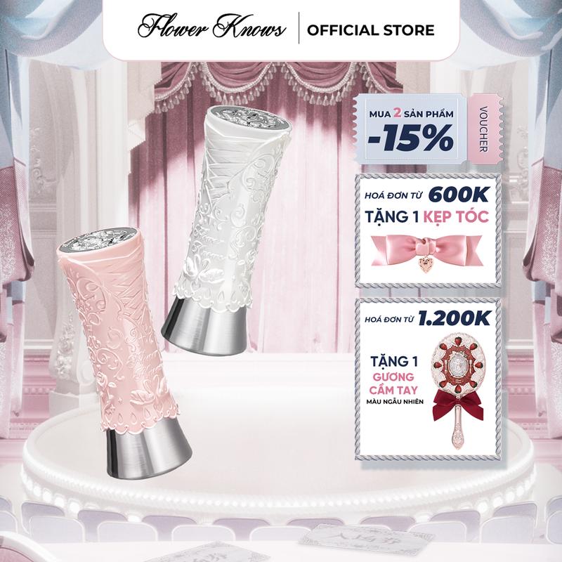  Son Bóng Dạng Thỏi Flower Knows 3.5g Hiệu Ứng Căng Mọng Cho Đôi Môi Ngọt Ngào Và Đầy Đặn Bộ Sưu Tập Múa Ba Lê Thiên Nga 