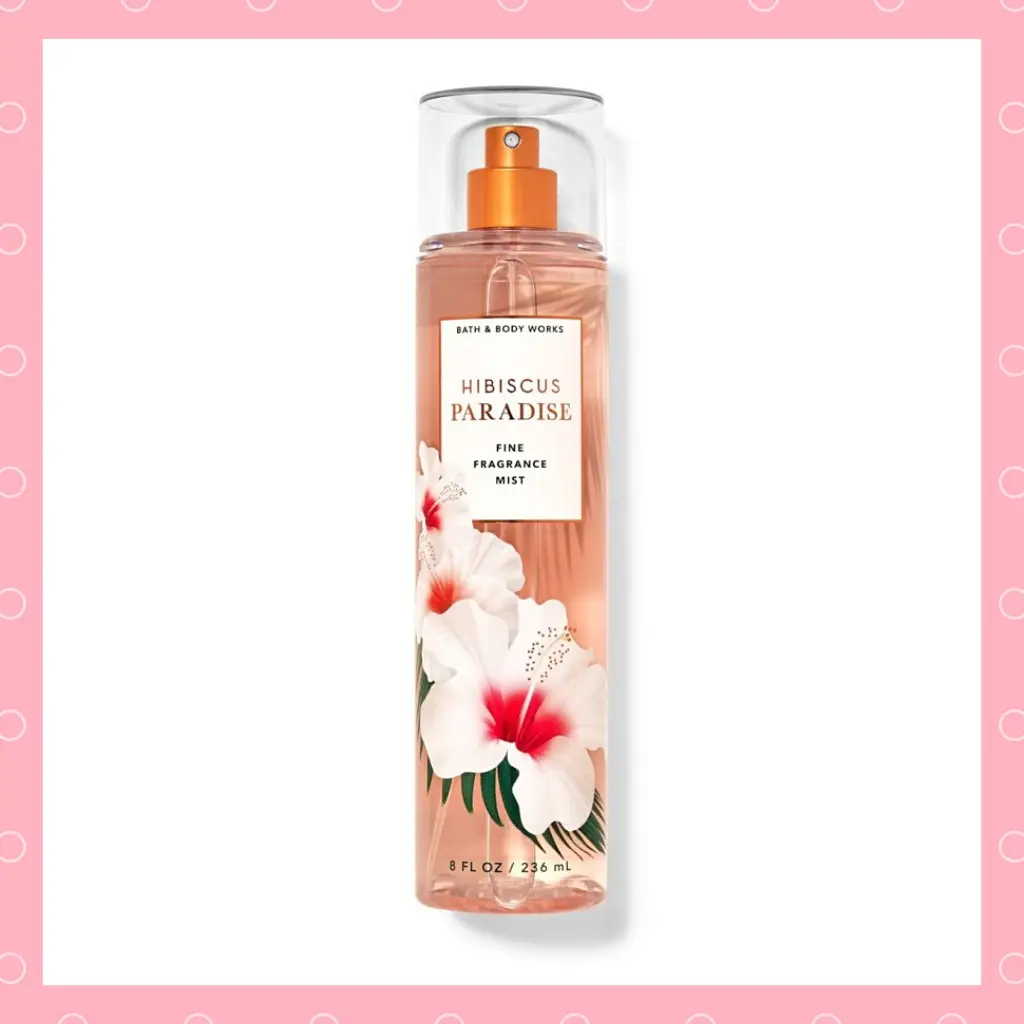 BBW Hibiscus Paradise 236ml FRAGRANCE MIST Best Seller