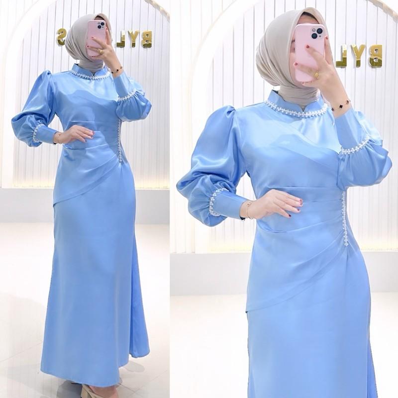 Product Introduction of Dress Kondangan Viral Elegan Bergaya dengan Gamis Modern Terbaru - Mewah, Wanita 7