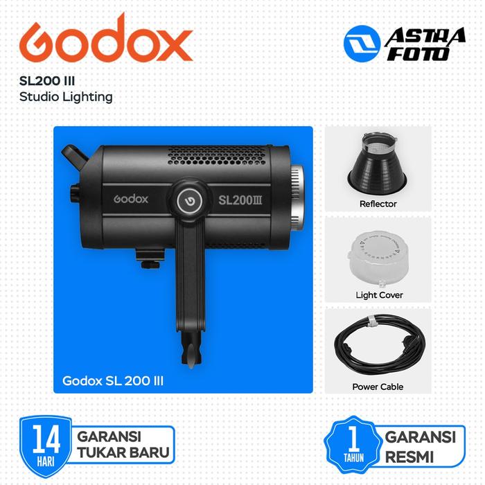Gambar Godox SL200 III Softbox Grid Lampu Video Light LED - SL200III SL 200 dari Astra Foto Kota Administrasi Jakarta Pusat 5 Tokopedia