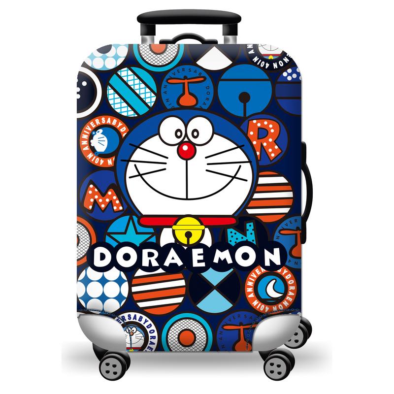 Vỏ bọc bảo vệ vali, Túi Trùm Vali Thun 3D Co Giãn 4 Chiều Chống xước vali Có Độ Đàn Hồi Cao Đôrêmon