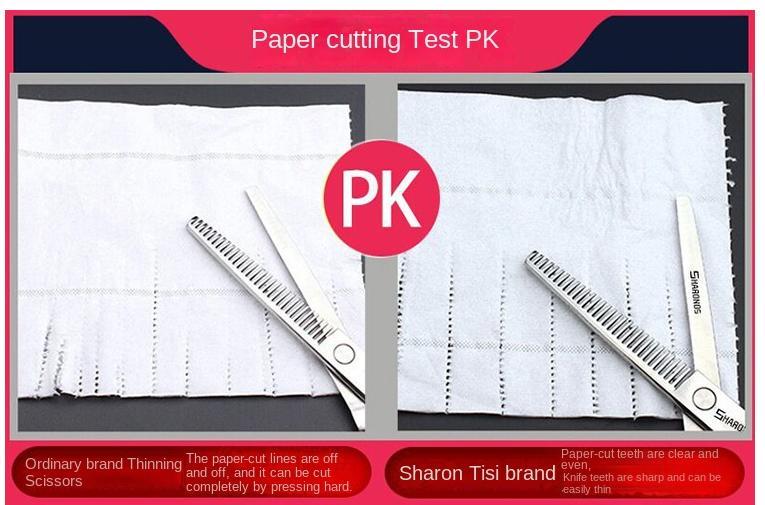 Product Introduction of 6 Inch Professional Hairdressing Scissors Sharp Haircut Stainless Steel Set Thinning Scissors Salon Advanced Hairdressing Scissors Stylist Scissors Set Haircare Heatless 1