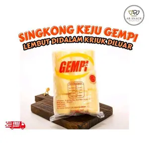 Gempi Singkong Keju Frozen Siap Goreng Kukus Enak Renyah Tahan Suhu 4 Jam Kulkas 2 Hari Freezer 2 Bulan Ready Stok