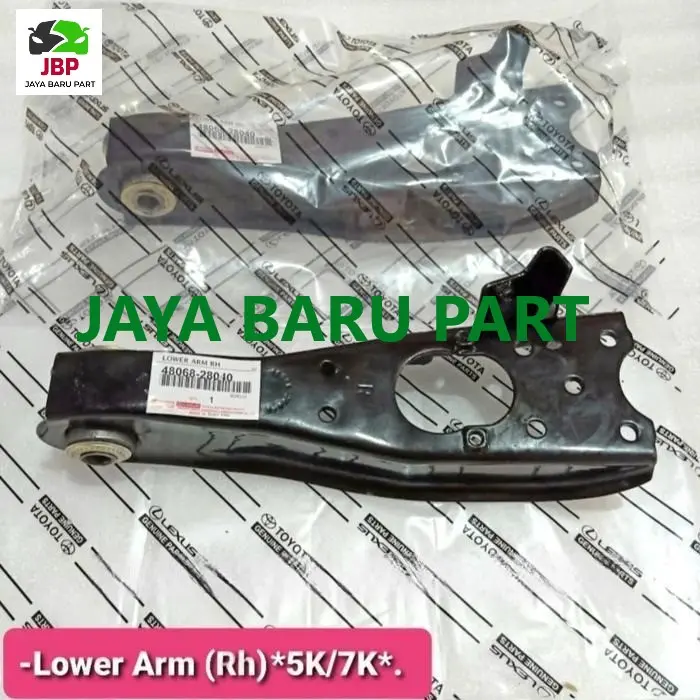 LOWER ARM ASSY - LOW ARM - SAYAP BAWAH DEPAN KIJANG 5K 7K KAPSUL ORIGINAL 1PC 48068-28040