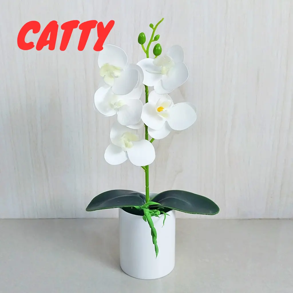 ANGGREK CATTY ARTIFICIAL PLANT JUMBO 125