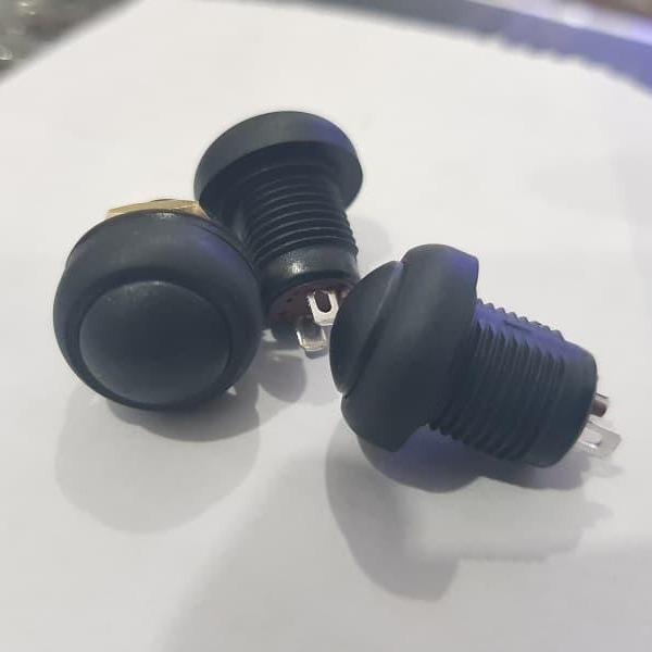 Jual Switch Saklar Push ON OFF Model Bulat 12MM IP67 - Momentary ...