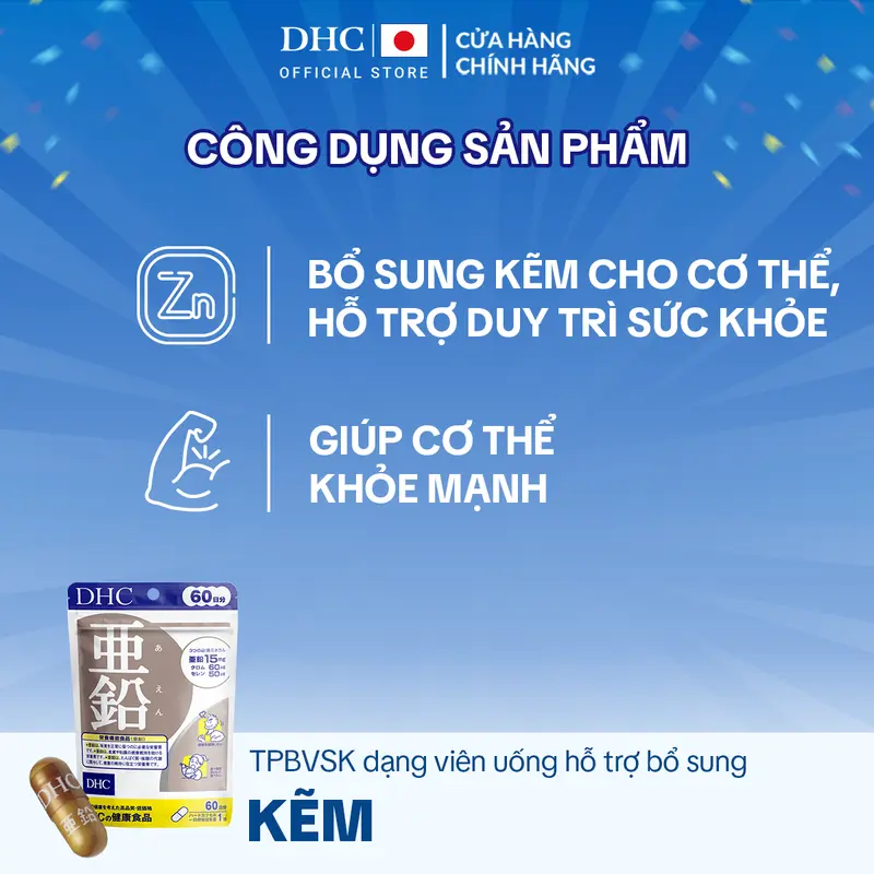 Combo TPBVSK DHC Vitamin B mix + Zinc (dạng viên uống hỗ trợ bổ sung Vitamin B tổng hợp và Kẽm) - DHC Nhật Bản chính hãng - Combo 20 Ngày và 60 Ngày 3