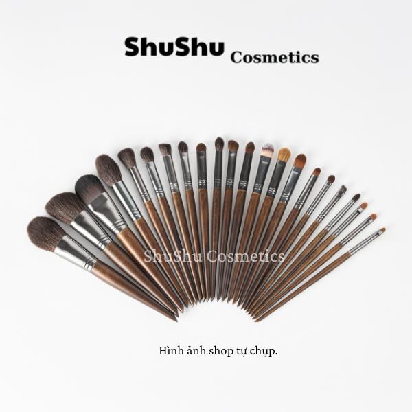 Bộ Cọ 22 Cây OVW Lông Tự Nhiên Cán Gỗ Trang Điểm Chuyên Nghiệp Và Cá Nhân SHUSHU COSMETICS