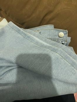 Product Review of BOSENOM- Celana kulot jeans wanita HighWaist wide leg kantong depan jins Panjang Cewek from c**s 0