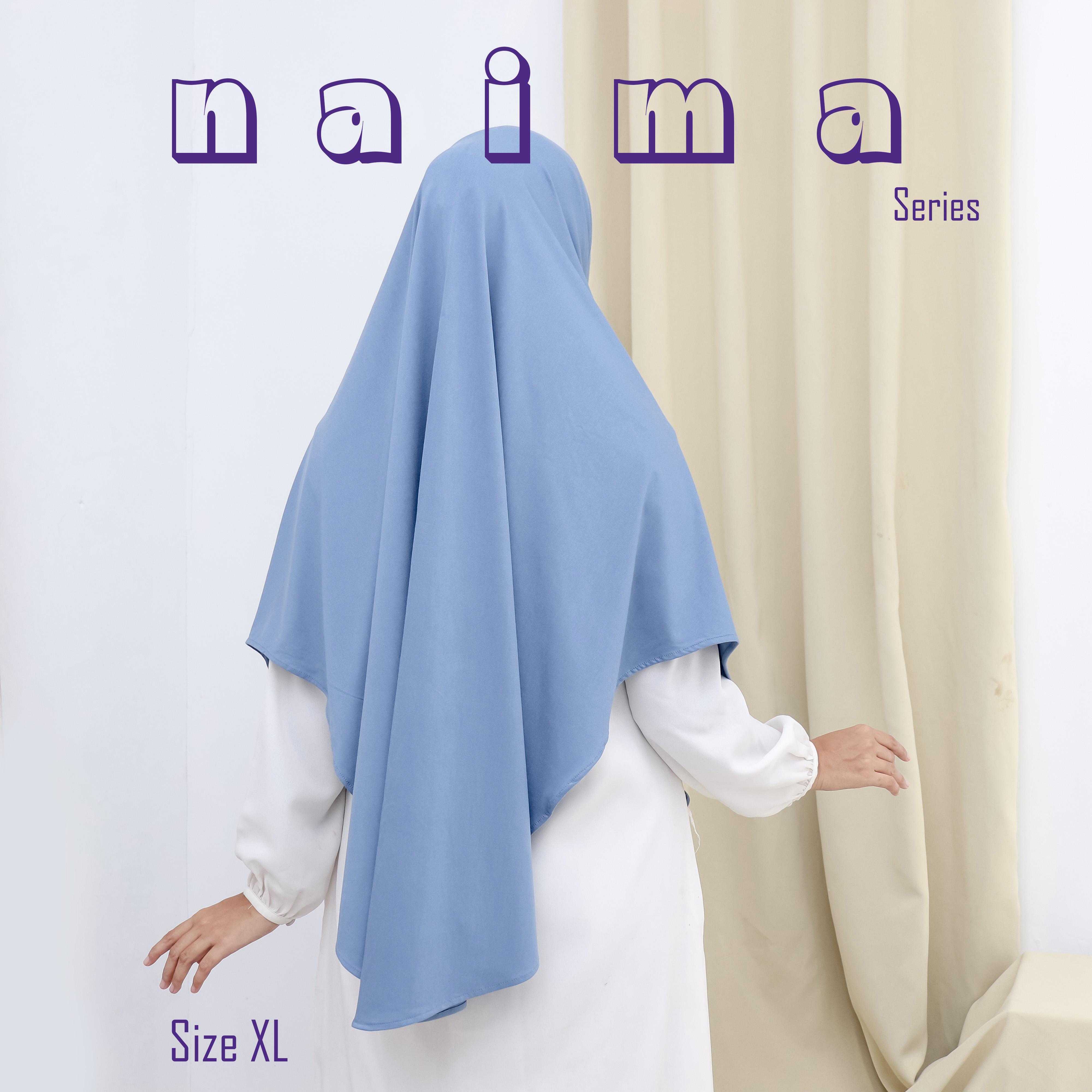 Kesya789 - Hijab Instan Bergo Rayon Size XL - Naima Series