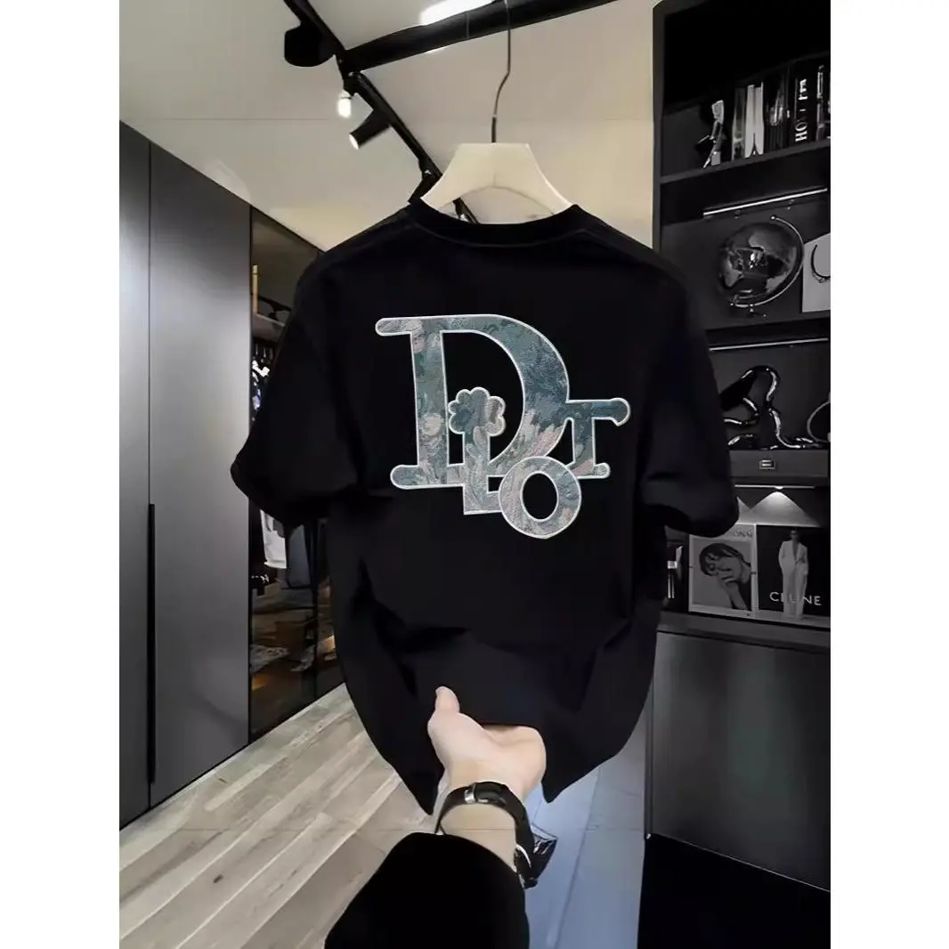 【COD】T-Shirt Gaya style Retro Lengan 2024 Pendek windbreaker