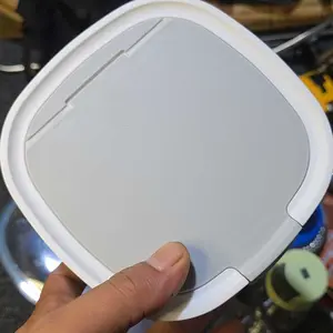 Jorine Kaleng Susu Bubuk Magnetik Kuat Transparan Tahan Kelembapan & Debu Penyegelan Tiga Lapisan Bahan Kelas Makanan Dapat Digunakan Kembali Mudah Dibuka dengan Satu Tangan Ideal untuk Susu Bubuk Kopi dan Camilan