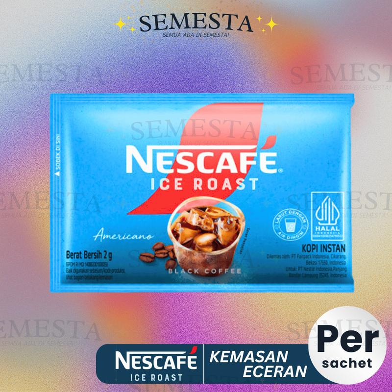 Nescafe Ice Roast Sachet 2gr 10 Sachet 1 Renceng - Kopi robusta - Shop ...