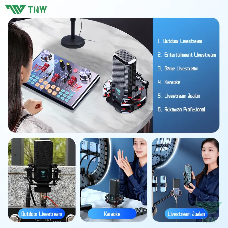 TNW Microphone Kabel K16 Condenser Microphone Dynamic Mic Kabel 1