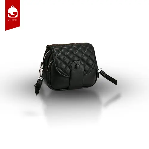 Tas Selempang Wanita semi Kulit Asli Fashionable tas tote bag whits Cewek 4