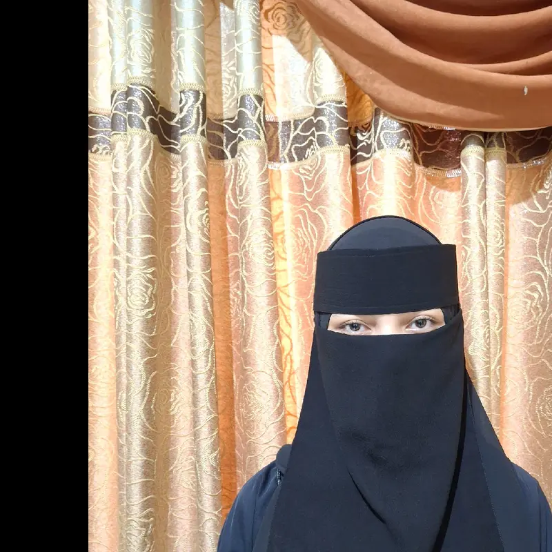 Cadar / Niqab Ori Tarim merk bedon essm ( pet / kening KAKU) Cadar Bandana / Poni 2