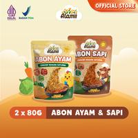 Gambar Alamii Abon - Bundle isi 2 x 80g / Ayam - Sapi / Abon MPASI Bayi Anak - Mix Varian dari Alamii Food Kota Administrasi Jakarta Barat 1 Tokopedia