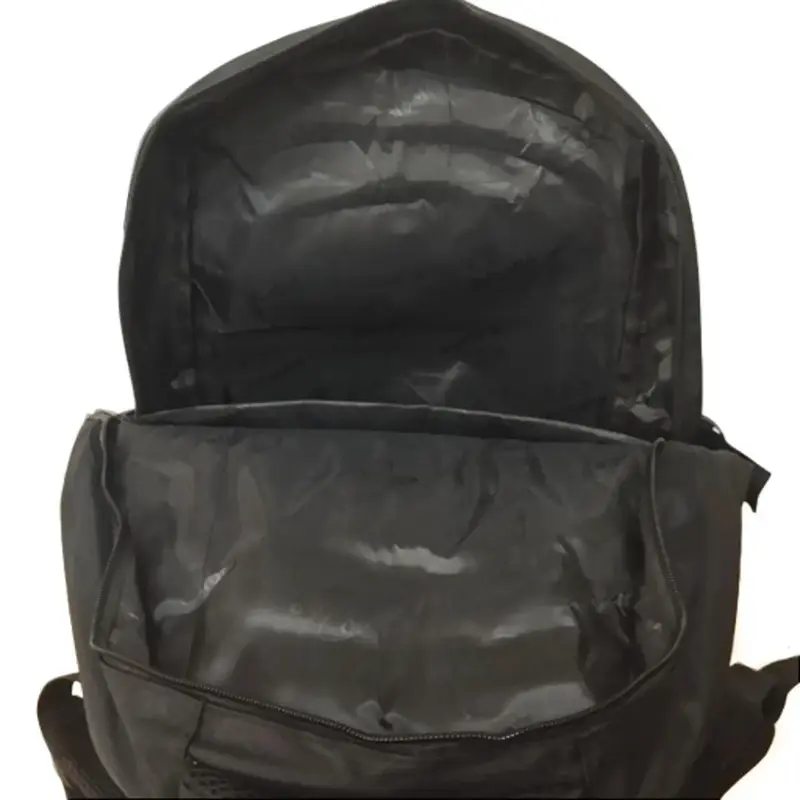 Tas Ransel Sekolah Anak Laki Laki/Cowok SMP SMA Alto Original Tas Gendong/Punggung Pria Backpack Hitam Polos Fashion 5