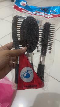 Product Review of ISI 3 PCS Sisir blow set isi 3 / Sisir Meifa / Sisir Gagang / sisir 3in1 from M**0 1