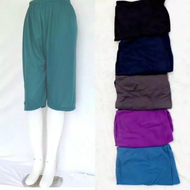3/4/5 pcs Celamis Pendek 7⁄8 Los & Aladin Wanita Nyaman Tebal - celana pendek Shorts harian Tidur Kaos cewek Rayon 6