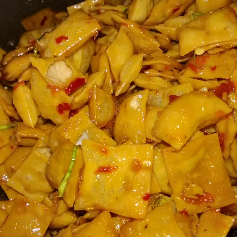 Pangsit misdasin daun jeruk full sambal tidak pakai aida 1