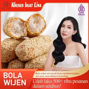 Biskuit wijen buatan tangan, camilan sehat, tanpa bahan tambahan apa pun, cita rasa lokal asli, renyah dan lezat, cocok untuk orang tua dan anak-anak 500g