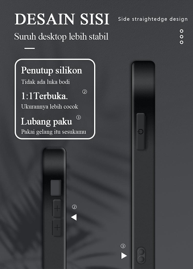 Product Introduction of Casing hp iQOOZ7X(5G) Tahan jatuh Sangat tipis Warna solid Sederhana Baru laki-laki case 12