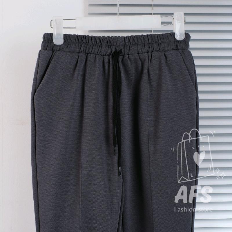 ORO PANTS Celana Baggy Pants Wanita Bahan Katun Paraguay Lembut kulot stripe Celana wanita ootd  celana Nyaman Kain Halus Casual Santai Clana Panjang 4