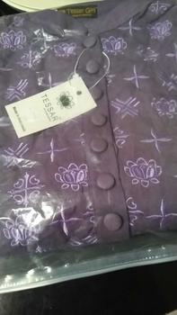 Product Review of Gamis Slavina Bordir Busui Kancing Muslim Wanita Simple Elegant Mayung Twill Nyaman Rempel Cantik from ** 1