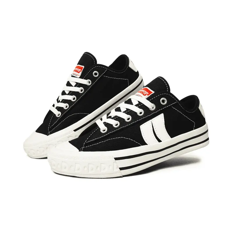 Diskon Dorks - Metro Low Black Sepatu Sneakers Casual Pria Wanita 2