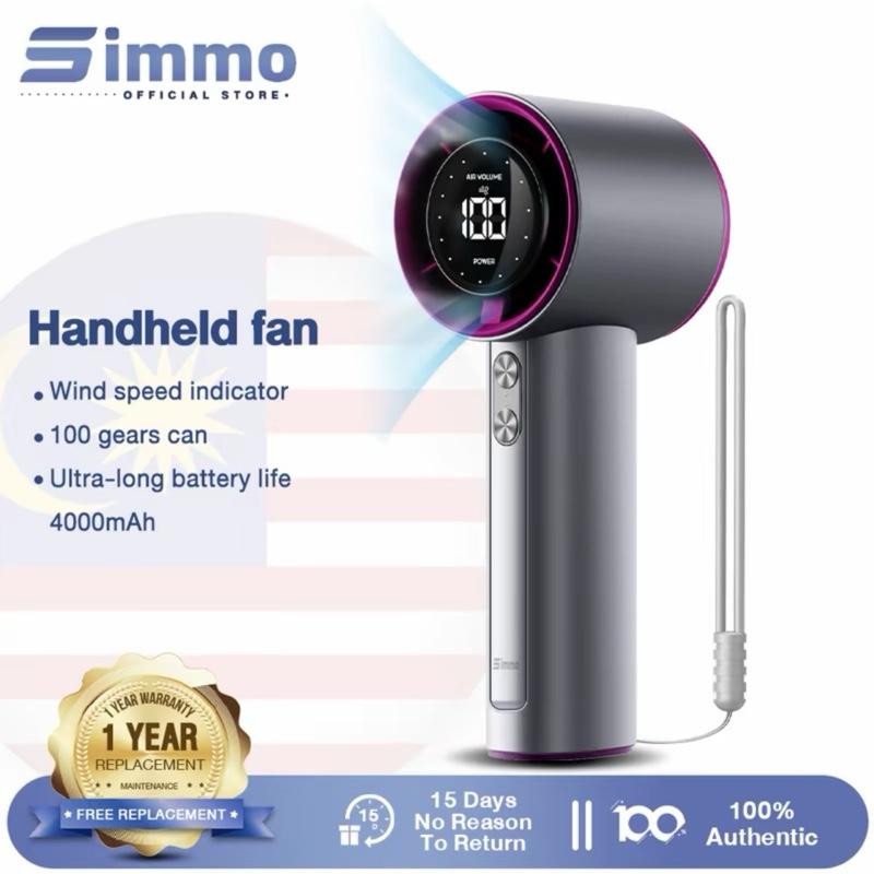 SIMMO HANDHELD FAN BLADELESS MINI FAN 100 - TikTok Shop Malaysia