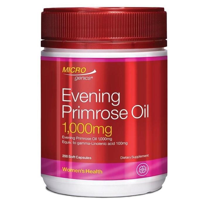 READY MICROGENICS EVENING PRIMROSE OIL 1,000MG 200 SOFT CAPSULES