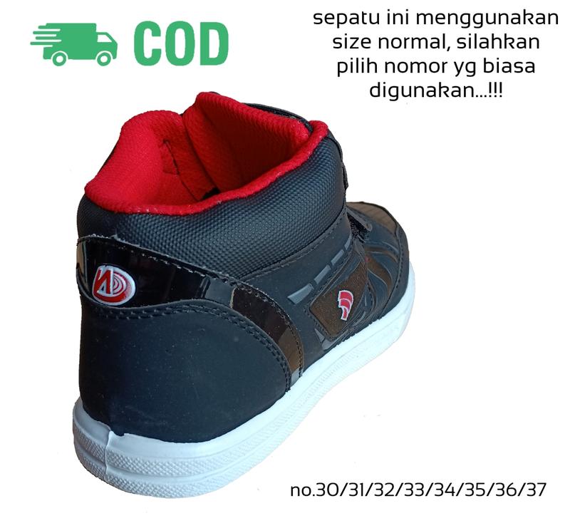 Sepatu Sekolah Anak  Perempuan Cewek Cowok Warna Hitam Murah Tali Perekat Rekat Velcro Kecil Tanggung Umur Usia PAUD TK SD SMP SMA Kelas 1 2 3 4 5 6 7 8 9 0 Tahun.TKTK02 Putih Bayi Laki-Laki 7