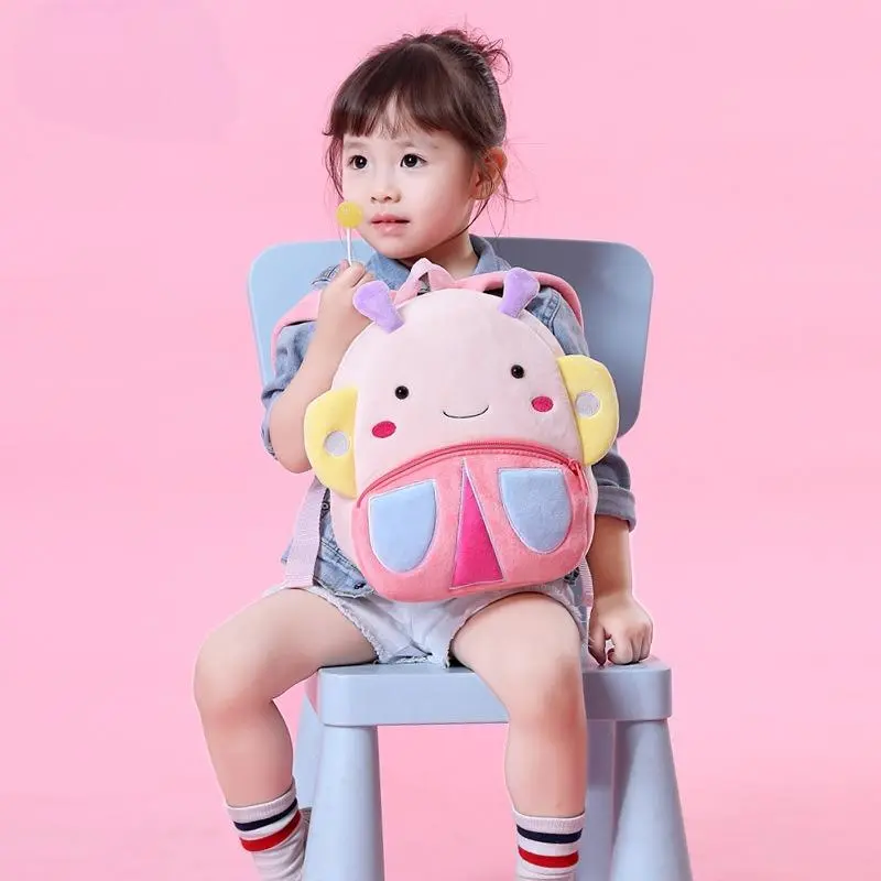 MSS (COD) Tas Ransel Anak Karakter Hewan Anak Bayi Tas Punggung Fashion Tas Ransel Anak sekolah TK SD Karakter Bag Backpack Mini Motif Cartoon Cute cod Murah Fashion 1
