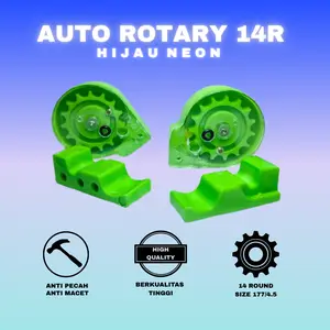 Auto Rotary 14R Hijau Neon