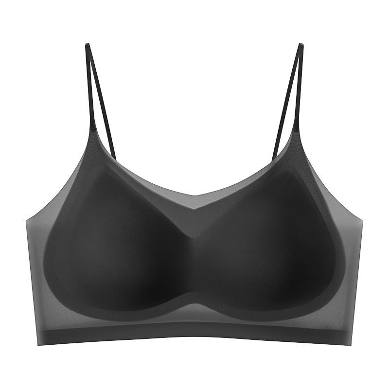 Bh Busa Bra Wanita Tanpa Kawat Seamless Push Up Tanpa Kawat Bralette Tipis Elastis Backless - BR1672 4