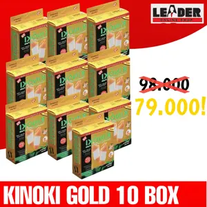 PROMO BESAR!! 10 BOX = 100 LEMBAR PLASTER PENYERAP RACUN TUBUH KINOKI FOOT PADS DETOX PROMO BESAR!! 10 BOX = 100 LEMBAR PLASTER PENYERAP RACUN TUBUH KINOKI FOOT PADS DETOX