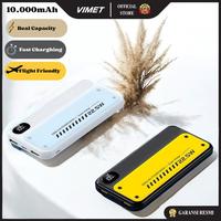 Gambar VIMET V19 Powerbank V19 10000mAh 22.5W Super Fast Charge Dual USB LED Power Display - Putih dari Vimet Official Kota Administrasi Jakarta Barat 1 Tokopedia