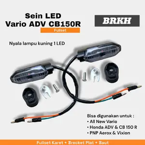 Fullset Lampu Sein LED Honda Vario 125 150 CB150R ADV Vario 160 Sein Vario PNP Aerox Vixion Mxking RETING