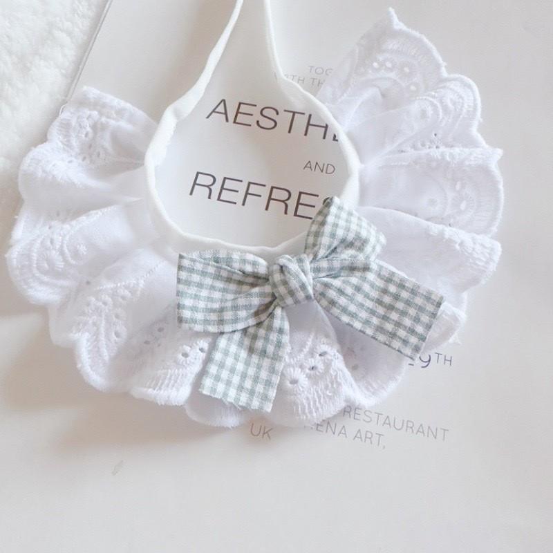 Product Introduction of ปลอกคอแมวนางฟ้ามีโบว์ น่ารัก สร้อยคอกระดิ่ง สไตล์เอี๊ยม 18