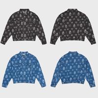 Gambar Epidemic Jacket Denim Sheffield [BOXY FIT] - BLACK WASH, S dari Epidemic Streetwear Kota Bandung 1 Tokopedia