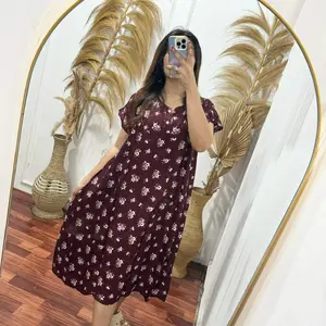 PHS-Daster PAYUNG Bahan ROTARY SRITEK PREMIUM LD 110 Panjang110  Bumil friendly muat sampai bb 75kg Wanita Nyaman Kancing Motif Ibu