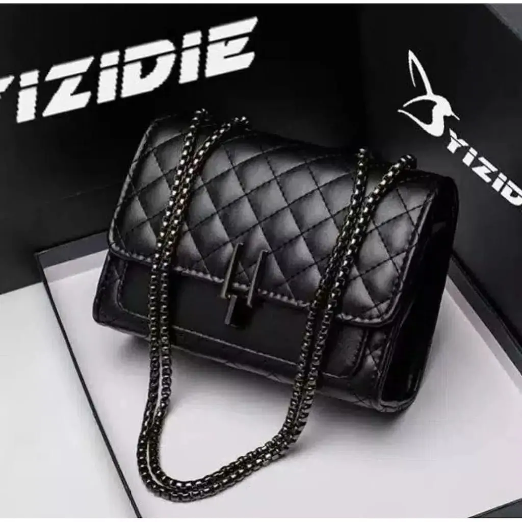 Tas Wanita Import - Tas Selempang Wanita Jamilah Import - Tas Slempang Hitam