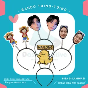 Bando Tuing Tuing Custom Foto Hadiah Unik
