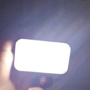 LED CUBE Light with Clip Lampu Mini Selfie Lighting Konten 3 Warna Portable LED Light untuk Selfie dan Fotografi