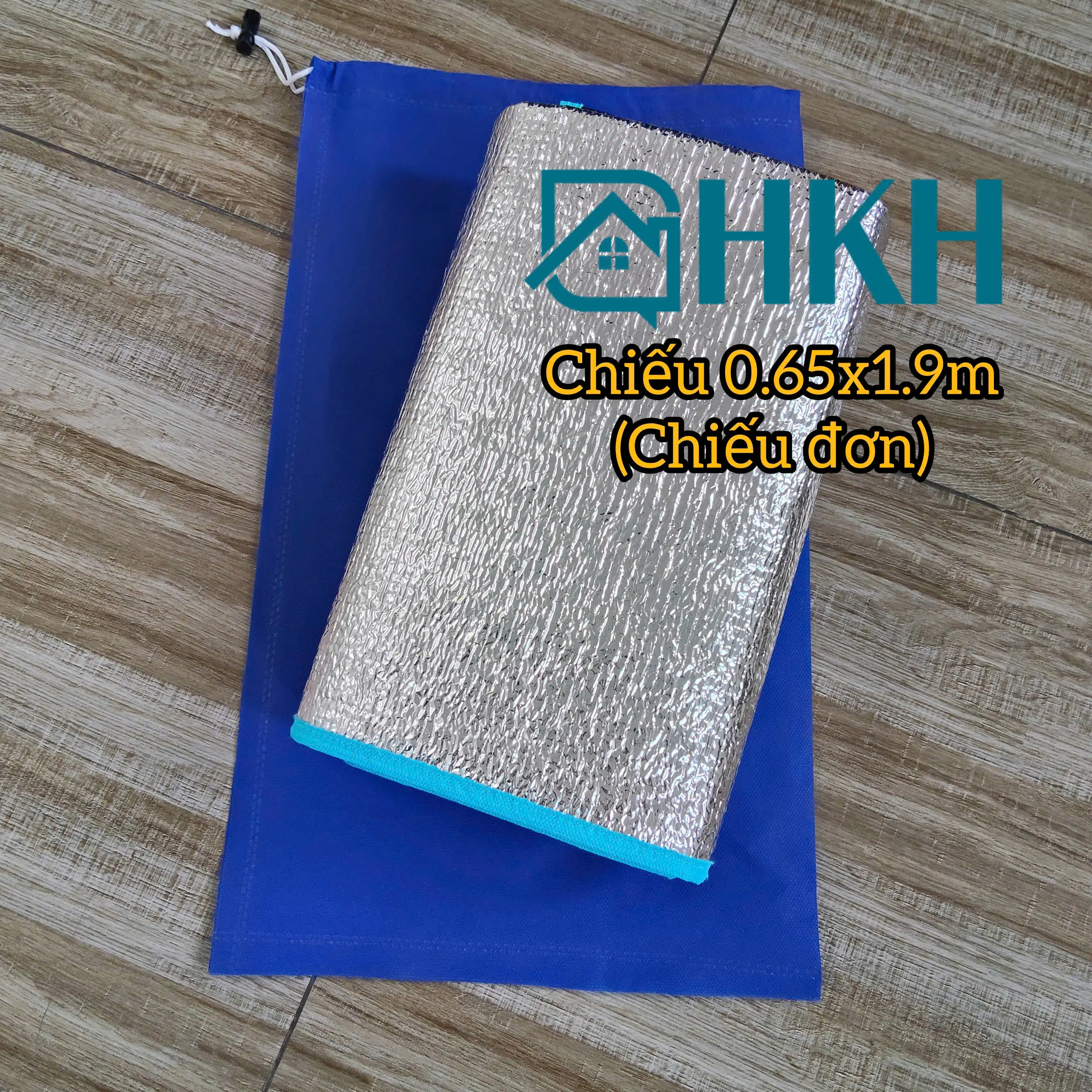 VIỀN XANH 0.65m x 1.9m+TÚI