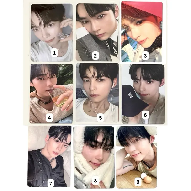 SUNG HANBIN ZB1 PHOTOCARD OFFICIAL 0