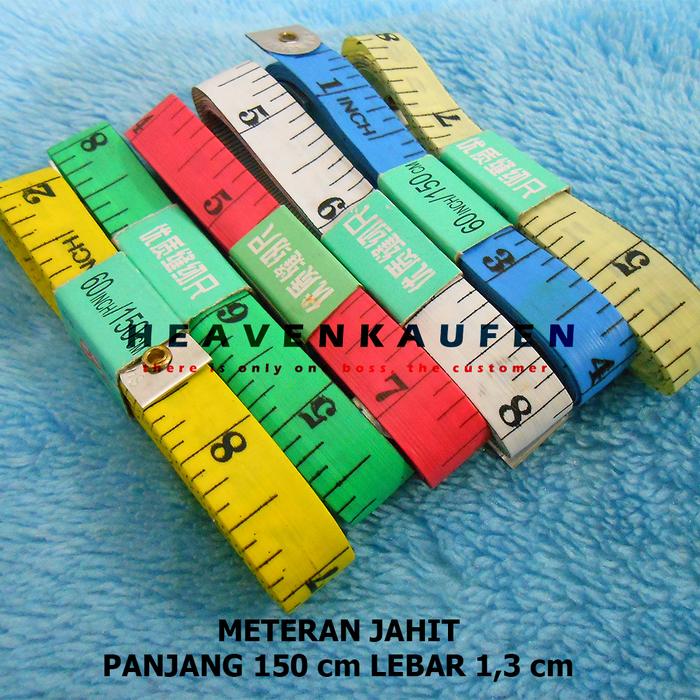 Gambar Meteran Jahit Butterfly Murah Panjang 150 cm Lebar 1,3 cm Perlengkapan Jahit - random dari Heaven Kaufen Kota Malang Tokopedia